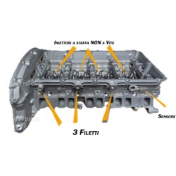 Ford 2400 Duratork TDCi Nuevo JXFA de cabeza desnuda